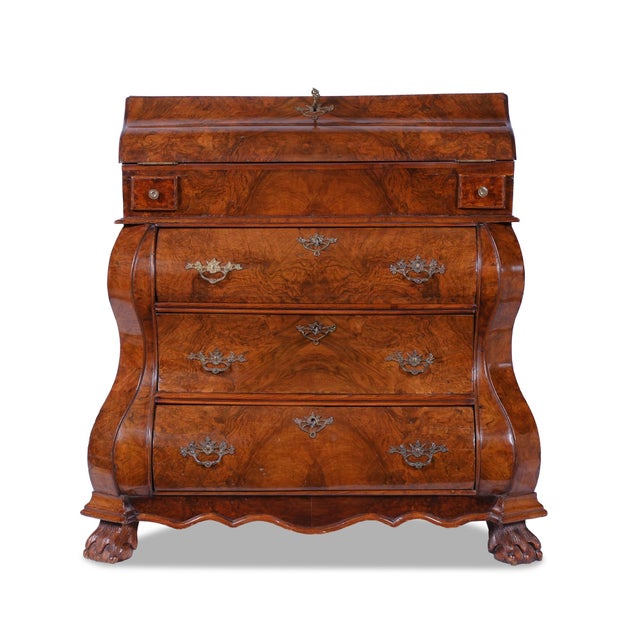 Antique Dutch Baroque Secretaire, 1750s For Sale - Image 12 of 12