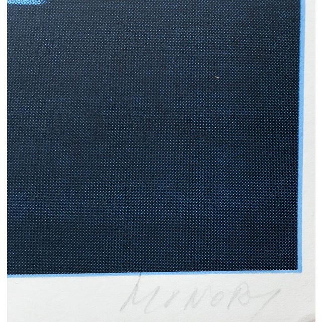 Jacques Monory USA Road, 1976 Serigraph signed in pencil Edition in 300 copies on paper. Publisher: Philippe Lebaud - Le...