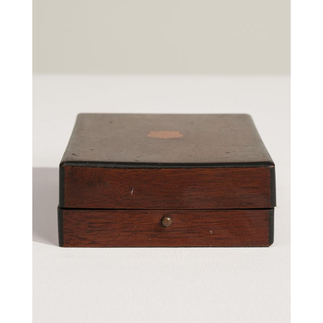 Early 20th Century France Brown Wood Box For Sale - Image 12 of 18