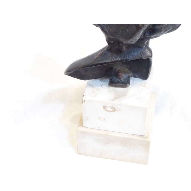 Early 20th Century Antique Bronze by Aurisicchio of La Fortuna For Sale - Image 5 of 7