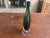 Circa 1950 this blown decanter has very simple modern lines including a free-formed "3 leaf stem" applied foot. The sleek...