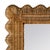 Spritely Home Accent Furniture Flora 32 in. W x 69.5 in. H Rectangular Scalloped Rattan Floor Mirror, Honey For Sale - Image 4 of 8