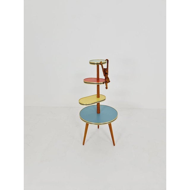 Vintage German Plant Stand, 1950s For Sale - Image 11 of 11