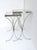 Chrome and Glass Nesting End Side Tables, Midcentury Modern, Mid-20th Century For Sale - Image 4 of 14