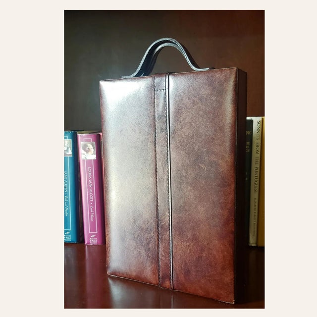 Elevate game night with vintage leather game board crafted with the finest workmanship, this Cribbage Board by Pottery...