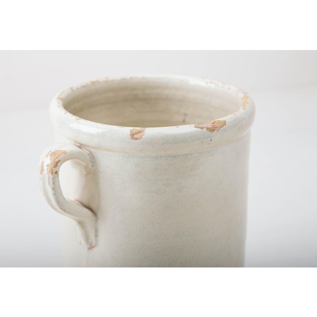 Exquisite, handcrafted ceramic from Apulia, Italy. Originally used as a storage vessel, it also makes a decorative vase....