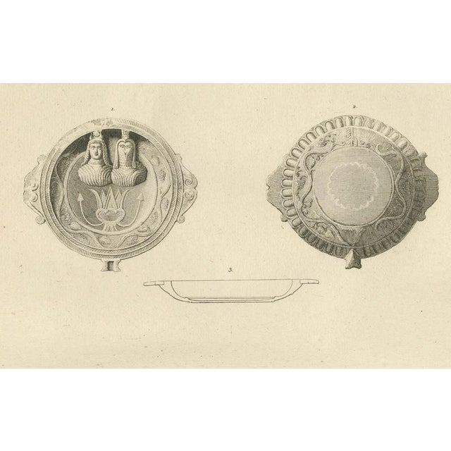 After Dominique Vivant Denon, Napoleons Egypt: Ancient Artefacts and Sculptural Fragments, 1802, Engravings on Paper, Set of 2 For Sale - Image 9 of 10