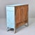 French Provincial Louis XV Style Blue-Painted Two-Door Buffet For Sale - Image 9 of 13