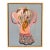 "Pink Vase With a Scalloped Bottom" Original Painting by Shann Spishak For Sale