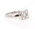 A beautiful round cut diamond ring set in a square invisible setting creating a larger look! The ring has 8 Round Cut...