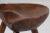 Black Danish Sculptural Wooden Milk Stool 3-Legged in the style of Mogens Lassen, 1920s For Sale - Image 8 of 13