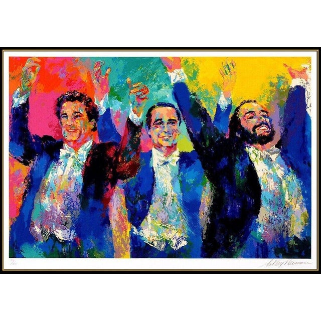Abstract Expressionism 1990s The Three Tenors, LeRoy Neiman For Sale - Image 3 of 5