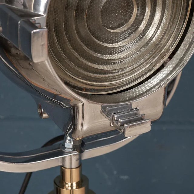 20th Century English Strand Electric Theatre Lamp on a Tripod Stand, 1960 For Sale - Image 12 of 13