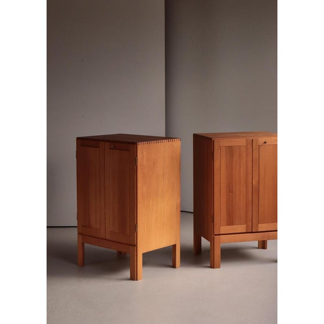1960s Pinewood Asserbo Cabinets by Børge Mogensen for Karl Andersson & Sons, Sweden, 1960s For Sale - Image 5 of 18