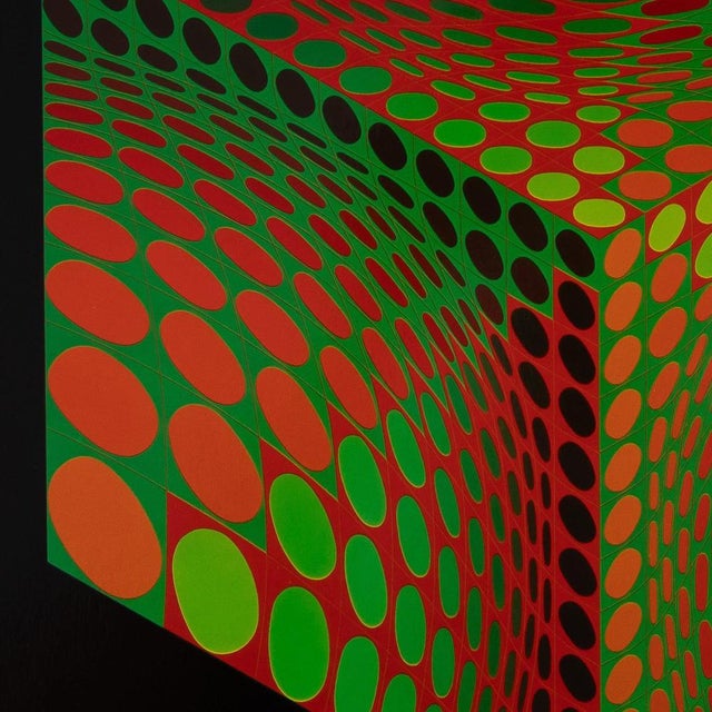 Victor Vasarely, TUPA 2, Etching For Sale - Image 3 of 6