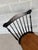 English L. Hitchcock Black Harvest Maple Fan Back Windsor Side Chair For Sale - Image 3 of 8