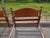 Vintage Cannonball American Colonial Carved Cherry Wood Twin Size Bedframe - A Pair For Sale - Image 10 of 11