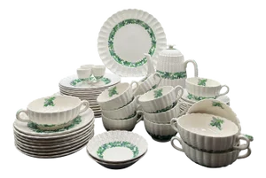 Antique Valencia Porcelain Tableware from Spode Copeland, 1925, Set of 57