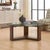 The Stunning Ignis Coffee Table Features A Round Tempered Glass Tabletop That Allows The Rich, Intricate Patterns Of The...