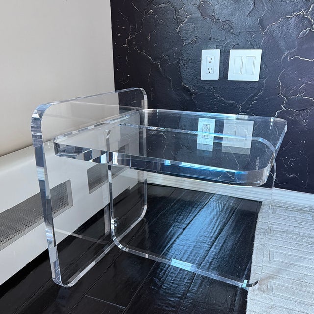 Interlude Home Eden Side Table For Sale In New York - Image 6 of 12