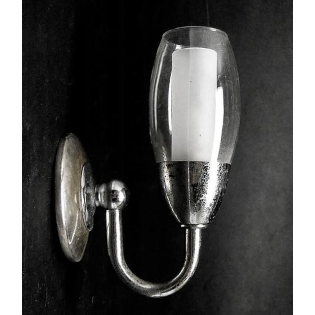 Art Deco Style Wall Lamp, Poland, 1970s For Sale - Image 4 of 4