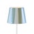 Contemporary Zafferano Ceramic Sage Green Striped Shade for Poldina Lido Lamp For Sale - Image 3 of 3