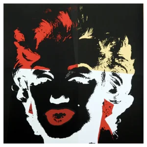 Sunday B. Morning after Andy Warhol, Golden Marilyn 39, Silkscreen Print
