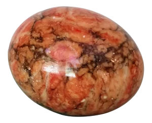 Italian Alabaster Marble Stone Egg.