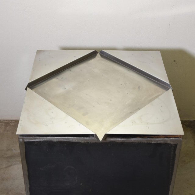 Silver Handmade Plated Tray by Renzo Bioli for Il Picchio Firenze, 1970s, Set of 3 For Sale - Image 8 of 10