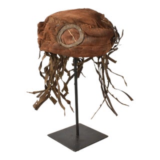 Early 20th Century Bamana Hunter's Hat Mali For Sale