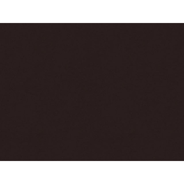 Contemporary Greta Right-Facing Sectional, Chocolate Velvet Swatch For Sale - Image 3 of 3