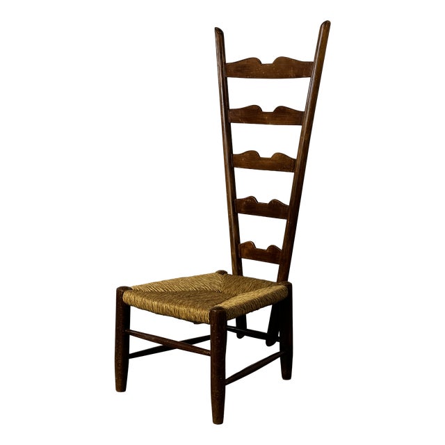 Highback Side Fireside Chair by Gio Ponti for Casa E Giardino, Italy, 1939 For Sale