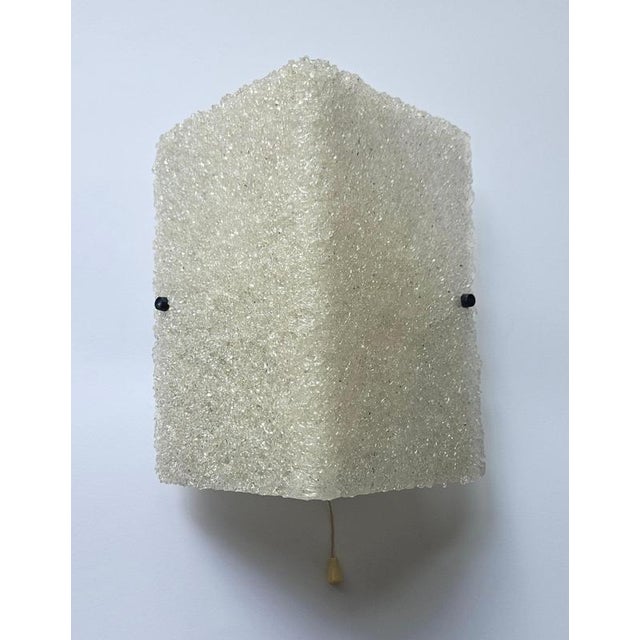 Mid-Century Acrylic Glass Wall Lamp from Pokrok, 1960s For Sale - Image 11 of 15