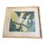 Vintage Mid-Century Jessie Arms Botke “Royal Cockatoos” Lithograph in Bamboo Frame For Sale