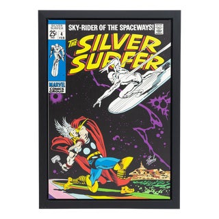 Stan Lee, The Silver Surfer #4, Art Print For Sale