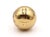 Reclaimed ball shaped cabinet or drawer knob, made of brass with a polished finish. A mounting screw is included. Good...