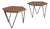 Vintage Teak Coffee Tables by Gio Ponti for Isa Bergamo, 1950s, Set of 2 For Sale