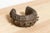 African Antique Heavy Cast Bronze Bracelet For Sale - Image 3 of 6