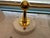 Authentic Jonathan Adler Milano Brass & Carrara Marble 2-Arm Lamp For Sale - Image 13 of 17