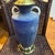 Wildwood Mid Century Murano Navy Blue Glass Lamp by Wildwood For Sale - Image 4 of 7
