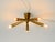 Mid-Century Modern Sputnik Brass Ceiling Lamp with Five Arms, 1950s For Sale - Image 6 of 18