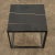 Contemporary Maxalto Lithos Side Table Sahara Noir Marble Top For Sale - Image 3 of 5