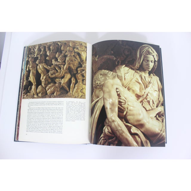 1978 Famous Italian Cities Florence Rome Venice Hard Cover Coffee Table Book Italian Travel With Dust Jacket Dark Blue Gold For Sale - Image 9 of 13