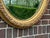 French 1970 French Louis XVI Gold Beech Oval Wall Mirror - 1 Pc For Sale - Image 3 of 12