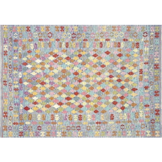 Contemporary Afghan Maimana Kilim Rug For Sale