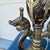 Mid 20th Century Chinese Archaistic Cast Brass Dragon Table Lamp - Attributed to James Mont For Sale - Image 10 of 18