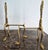Pair of Handmade Italian Solid Brass Fireplace Andirons For Sale In Dallas - Image 6 of 8