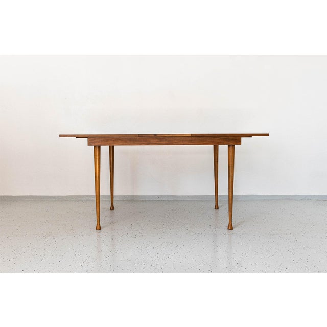 Mid-Century Modern Vintage Dining Table by M. Grabiński, Poland, 1960s For Sale - Image 3 of 13