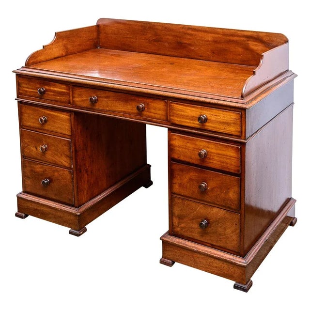 Wood 19th Century Antique Wooden Credenza For Sale - Image 7 of 7