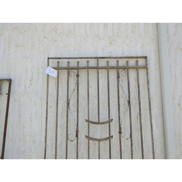 Victorian Antique Victorian Iron Gate For Sale - Image 3 of 7